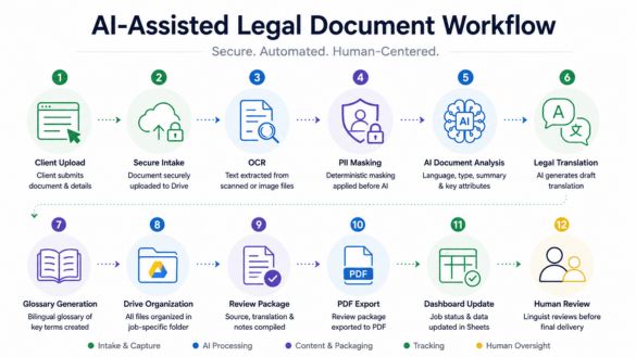 AI-Assisted Legal Document Workflow